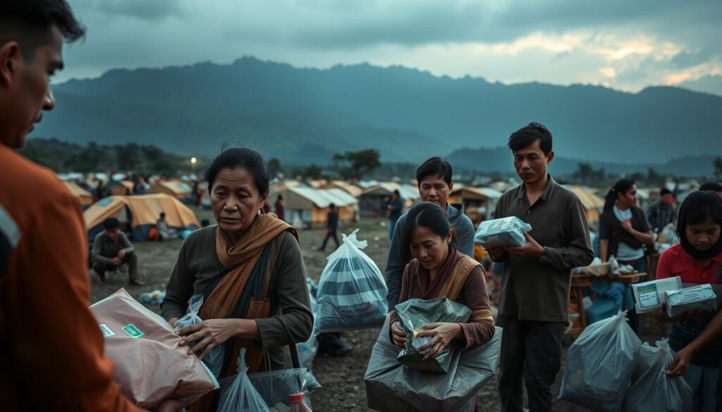 Bantuan kemanusiaan untuk korban gempa di Myanmar