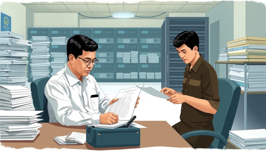 Ilustrasi proses penyaluran dana KPK