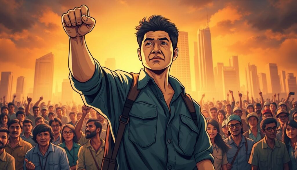 Ilustrasi tentang pentingnya kesadaran akan hak-hak PMI