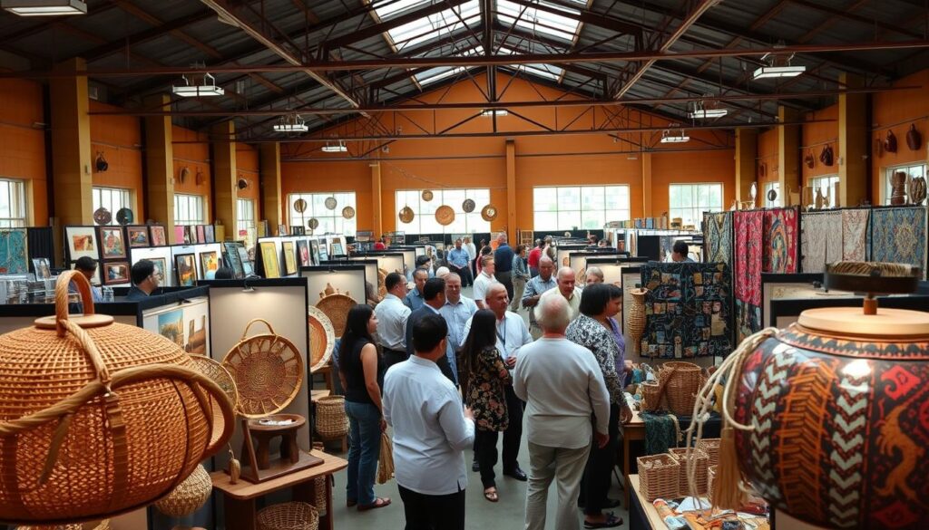 Pameran UMKM dan seni para napi