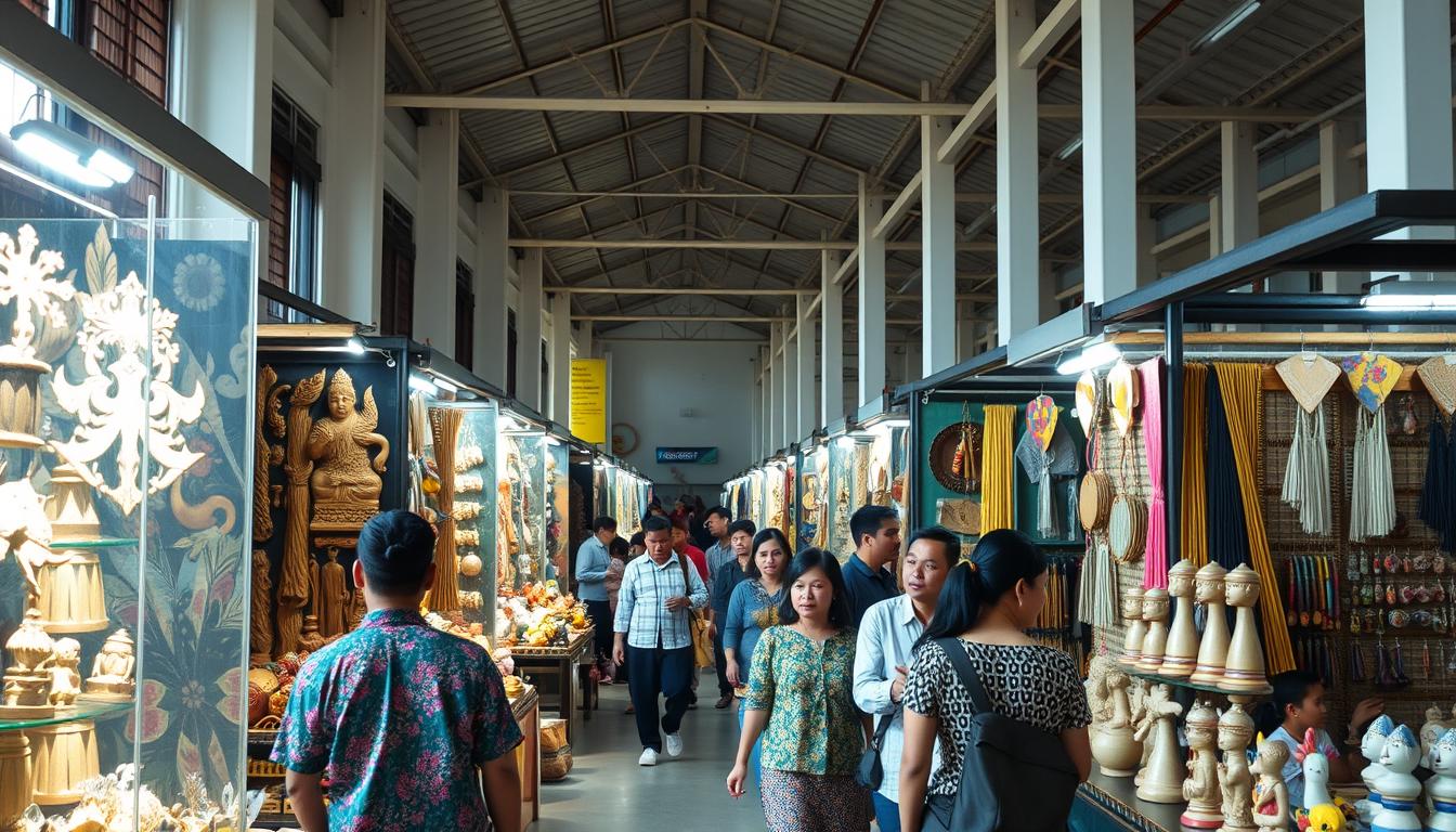 Pameran UMKM dan seni para napi