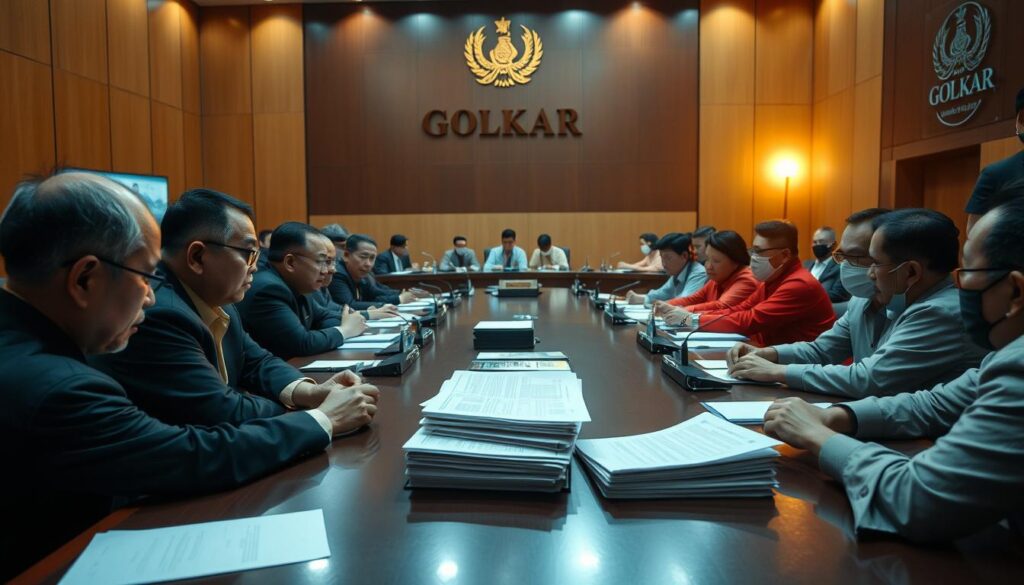 RUU yang menjadi fokus utama Golkar dengan isu sosial dan ekonomi
