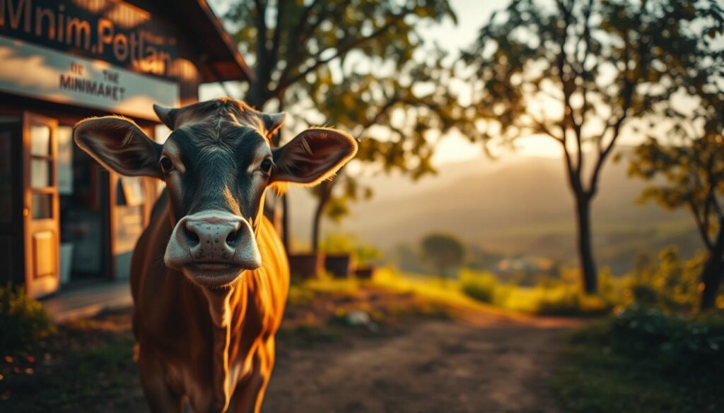 Sapi Lepas di Depok
