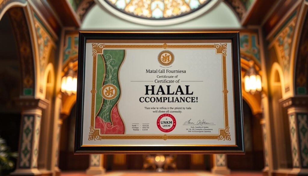 contoh sertifikasi halal