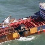Tabrakan Kapal Kargo-Tanker di East Yorkshire, Inggris