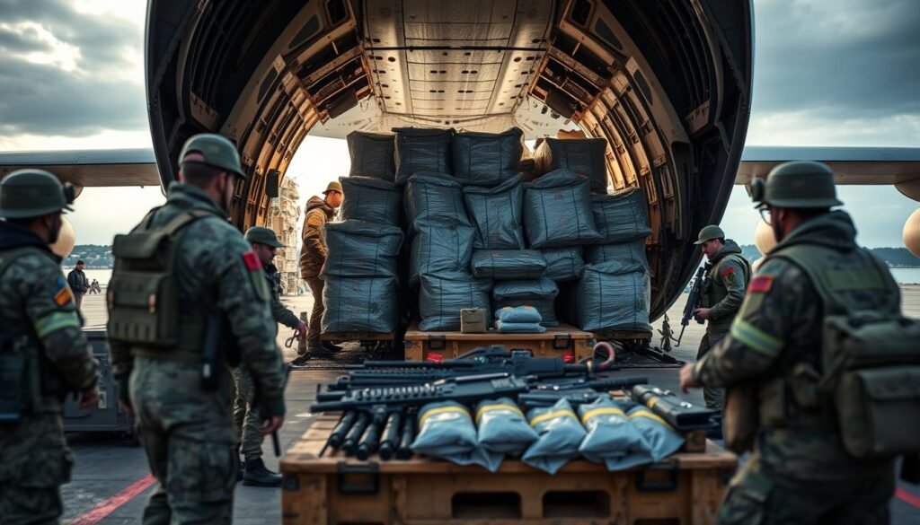 Pengiriman bantuan militer dari negara-negara Barat ke Ukraina Pengiriman bantuan militer dari negara-negara Barat ke Ukraina
