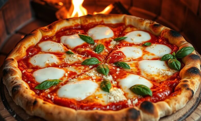 cara membuat neapolitan pizza tepi tinggi