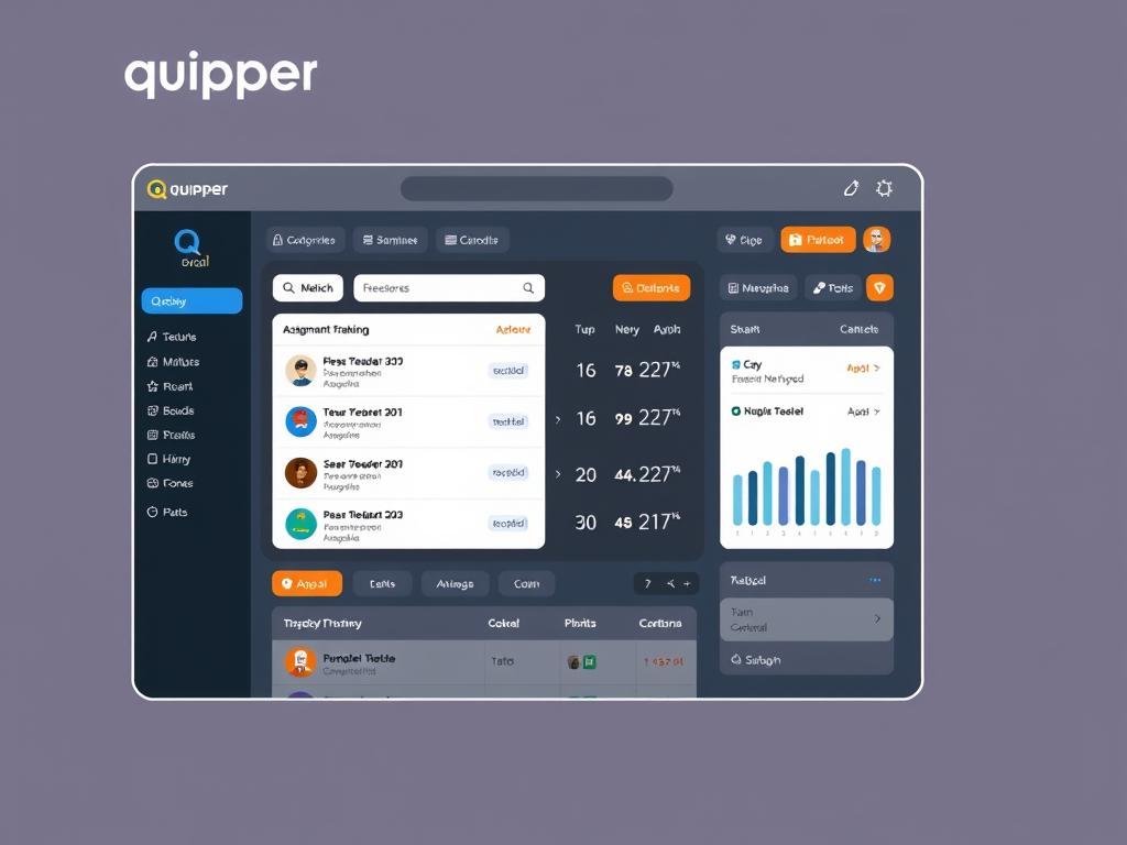 Tampilan aplikasi Quipper dengan fitur manajemen kelas platform pendidikan daring Indonesia Tampilan aplikasi Quipper dengan fitur manajemen kelas platform pendidikan daring Indonesia