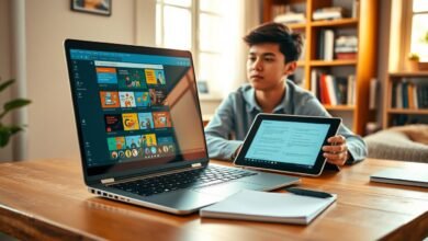 Laptop 2-in-1 vs tablet untuk pelajar