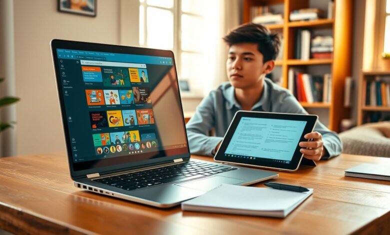Laptop 2-in-1 vs tablet untuk pelajar